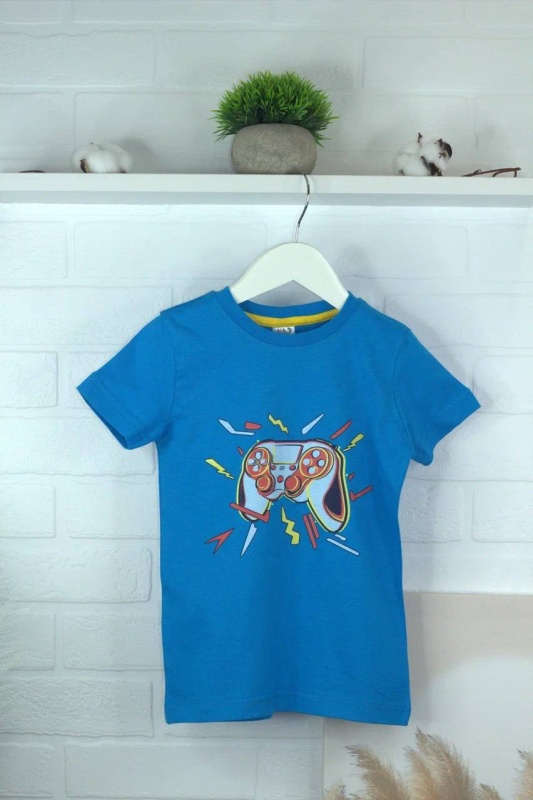 Футболки с принтом на мальчика с 5 лет до 8 лет (арт. ФМ-28)
