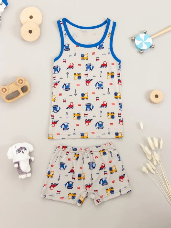 Комплект яркий (майка+боксеры)  р.р. от 34 по 40 (арт. КМ-58)