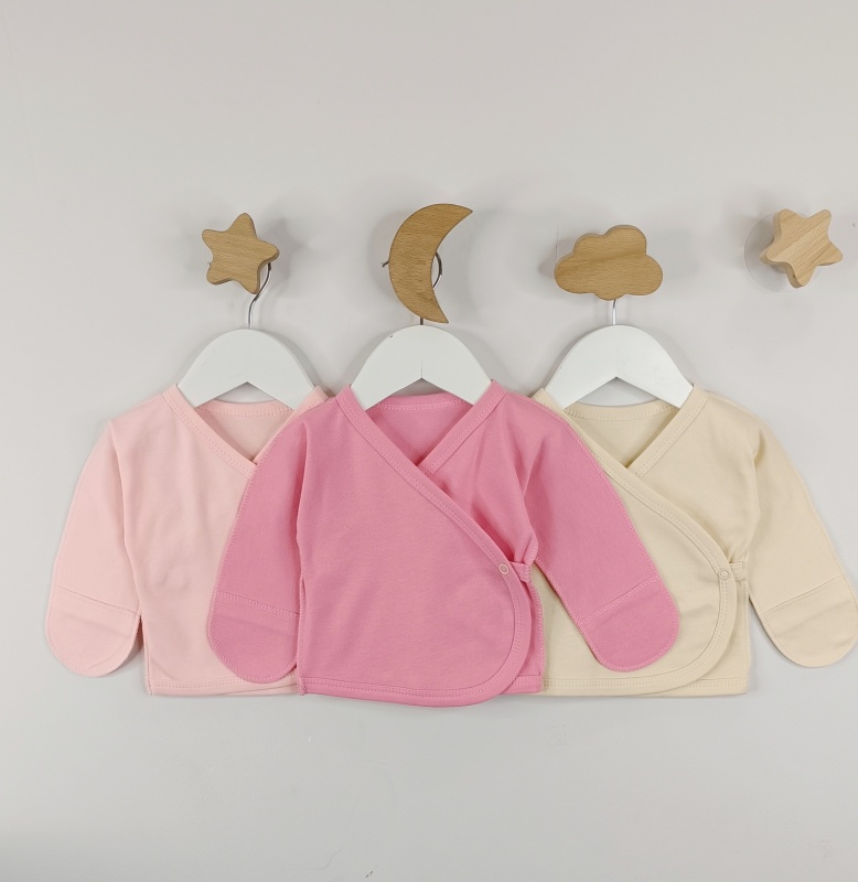 Распашонка пенье однотонная №2 с запахом на девочку(арт. 2РП) оптом от производителя