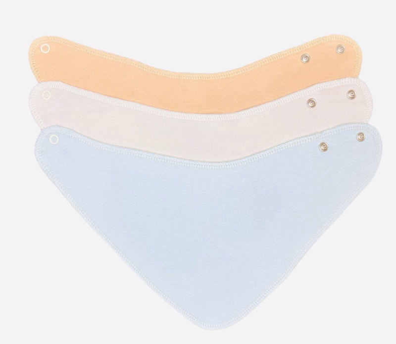 Слюнявчик пенье однотонный на мальчика (арт. СП) оптом от производителя