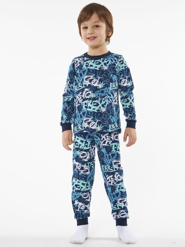 Пижама на мальчика (кулирка) 6, 7, 8, 9, 10 (арт. ПМК-8)
