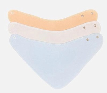 Слюнявчик пенье однотонный на мальчика (арт. СП) оптом от производителя