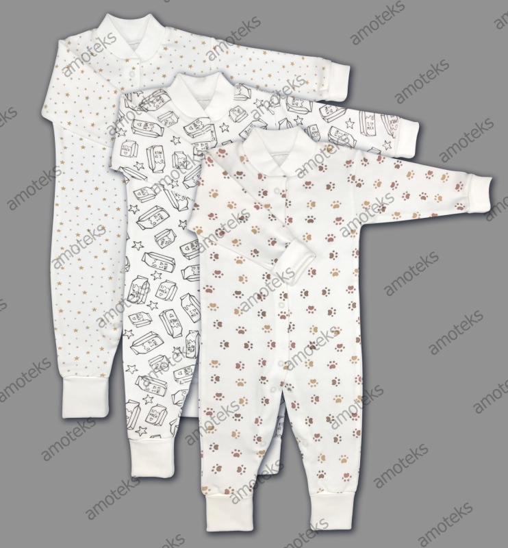 Комбинезон без ножки интерлок пенье (арт. КП1022) оптом от производителя