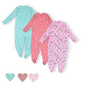 Комбинезон пенье цветной на девочку(арт. КП103) оптом от производителя