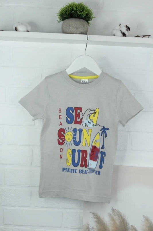 Футболки с принтом на мальчика с 5 лет до 8 лет (арт. ФМ-28)