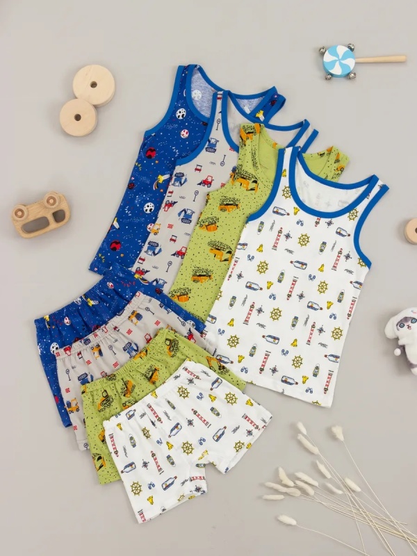 Комплект яркий (майка+боксеры)  р.р. от 34 по 40 (арт. КМ-58)