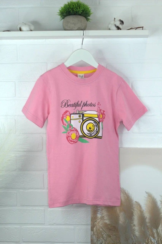 Футболки с принтом на девочки с 9 лет до 12 лет (арт. ФД-29)