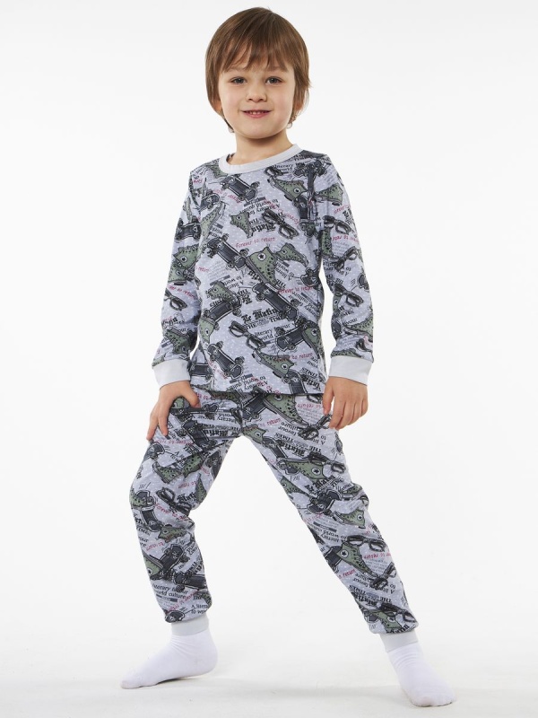 Пижама на мальчика (кулирка) 6, 7, 8, 9, 10 (арт. ПМК-8)