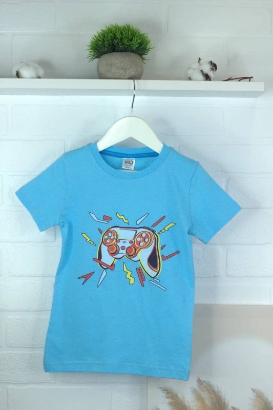 Футболки с принтом на мальчика с 5 лет до 8 лет (арт. ФМ-28)