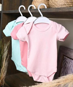 Боди кор-рук пенье однотонный на девочку(арт. БП101) оптом от производителя