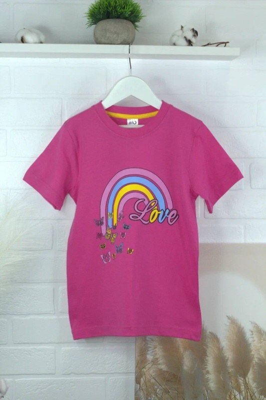 Футболки с принтом на девочки с 9 лет до 12 лет (арт. ФД-29)