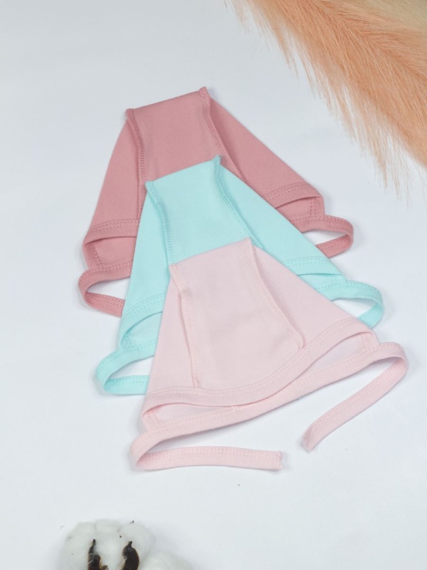 Чепчик пенье однотонный на девочку р.р. 16,18,20 (арт. ЧП) оптом от производителя