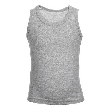 Майка серая на мальчика р.р. от 34 до 42 (арт. ММ-68)