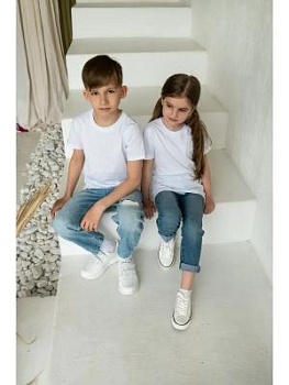 Футболки детские\подростковые белые