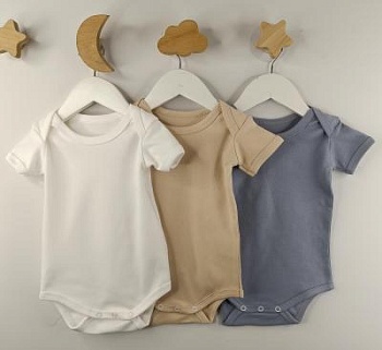 Боди кор-рук пенье однотонный №3 для мальчиков и девочек(арт. БП101) оптом от производителя