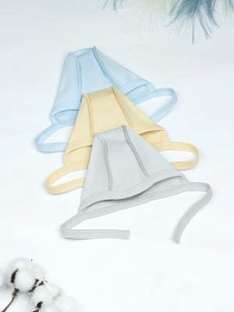 Чепчик пенье однотонный на мальчика р.р. 16,18,20 (арт. ЧП) оптом от производителя