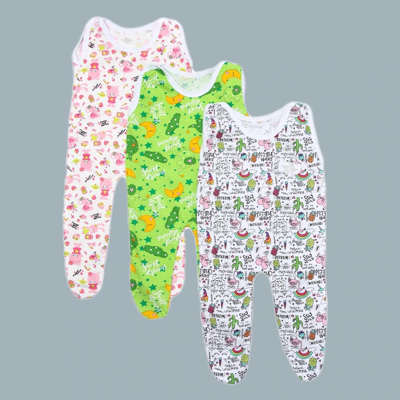 Высокие ползунки (кулирка) 56, 62, 68, 74 (арт. ВПК) оптом от производителя