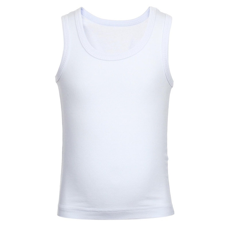 Майка белая на мальчика р.р. от 34 до 42 (арт. ММ-18)