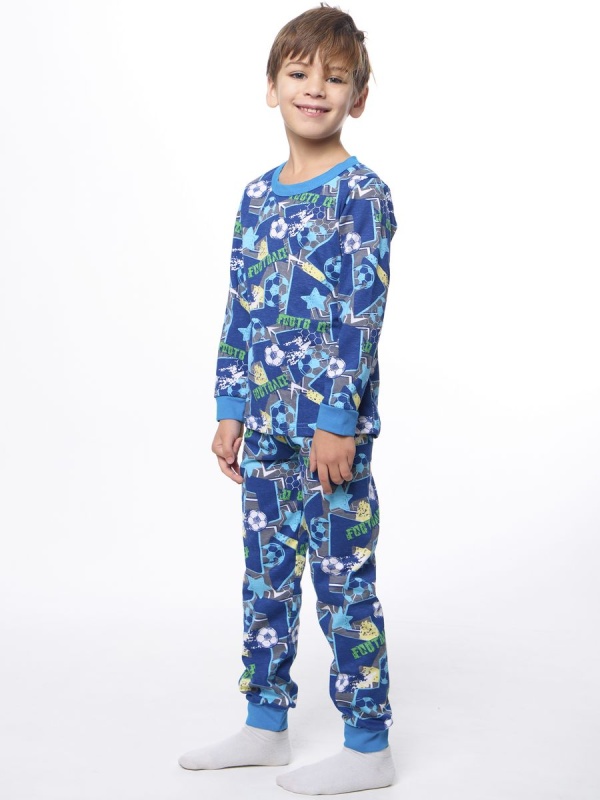 Пижама на мальчика (кулирка) 6, 7, 8, 9, 10 (арт. ПМК-8)