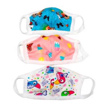 Маска многоразовая "Цветная" (арт. М-2)