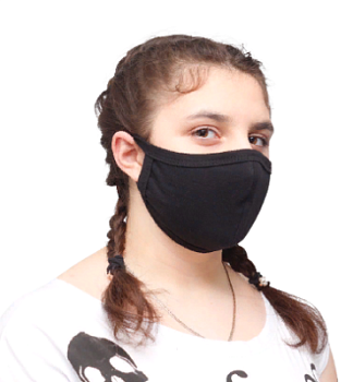 Маска многоразовая "Черная" (арт. М-0)