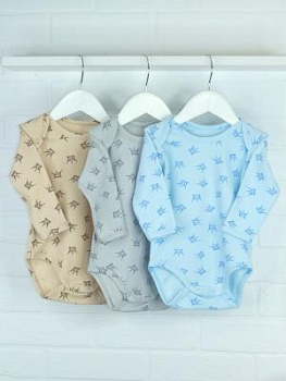 Боди дл-рук пенье цветной на мальчика(арт. БП102-Х) оптом от производителя