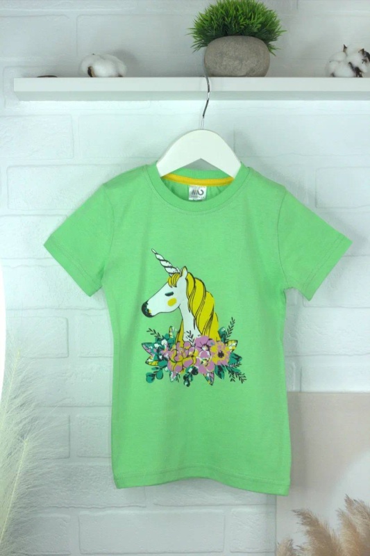 Футболки с принтом на девочку с 5 лет до 8 лет (арт. ФД-28)