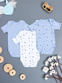 Боди кор-рук микс лапша на мальчика(арт. БП-микс) оптом от производителя